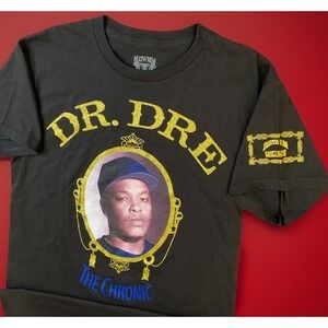 Dr‎ Dre The Chronic T-Shirt Graphic Tee Death Row Records Retro Men Sz S